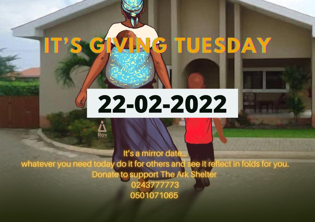 arkfoundationgh's tweet photo. Giving Tuesday is here again. Kindly support our work in any way that you can. We accept cash  as well as in -kind donations such as adult and kids clothes, toiletries,baby diapers, food items,and furniture. https://t.co/ZqjybHbEZl