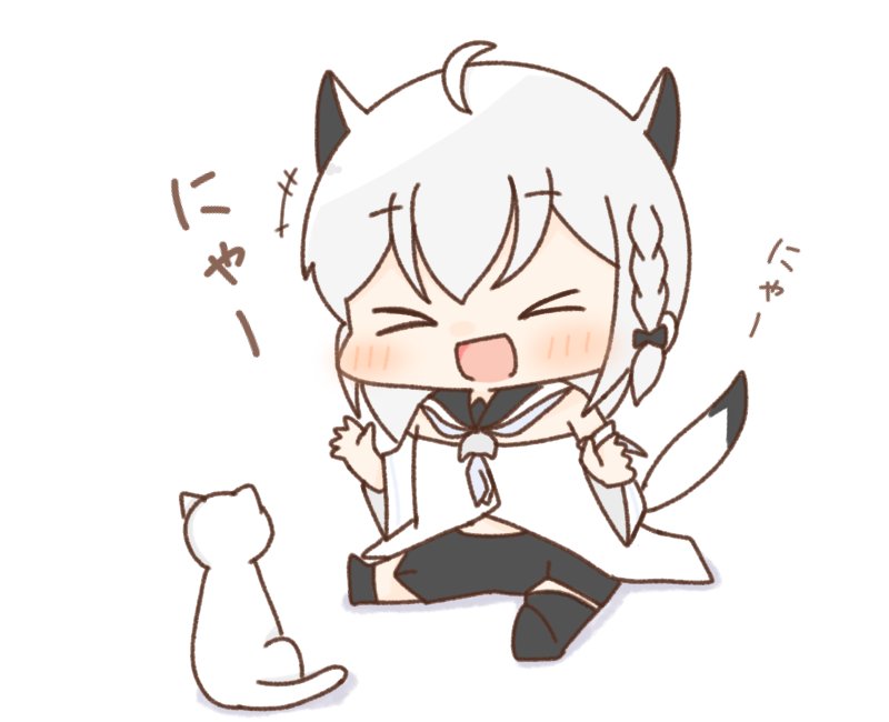 猫の日なので猫系のホロイラストまとめ🐾 