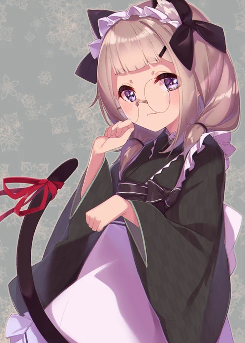 猫の日なのでねこみみ和メイドなうちの子です
にゃんにゃん🐾 