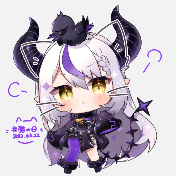 「吾輩は猫ではない!!!」 #laplus_artdesu 
