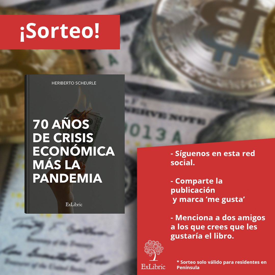 ExLibric's tweet photo. 📖Hoy puedes llevarte #gratis un ejemplar de 70 𝙖𝙣̃𝙤𝙨 𝙙𝙚 𝙘𝙧𝙞𝙨𝙞𝙨 𝙚𝙘𝙤𝙣𝙤́𝙢𝙞𝙘𝙖 𝙢𝙖́𝙨 𝙡𝙖 𝙥𝙖𝙣𝙙𝙚𝙢𝙞𝙖 en nuestro nuevo #SorteoLiterario
🚫 Perfiles dedicados a sorteos
📢 Anunciaremos ganador/a el 01-03
🍀 ¡SUERTE! https://t.co/lpLGAKkDBF