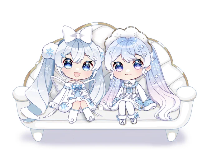 🌄✨https://t.co/xf8HhGLCGB
❄️🌨️https://t.co/qJK8iXBtPR 
うちの雪ミクさんたちをよろしくお願いします🙏💦 