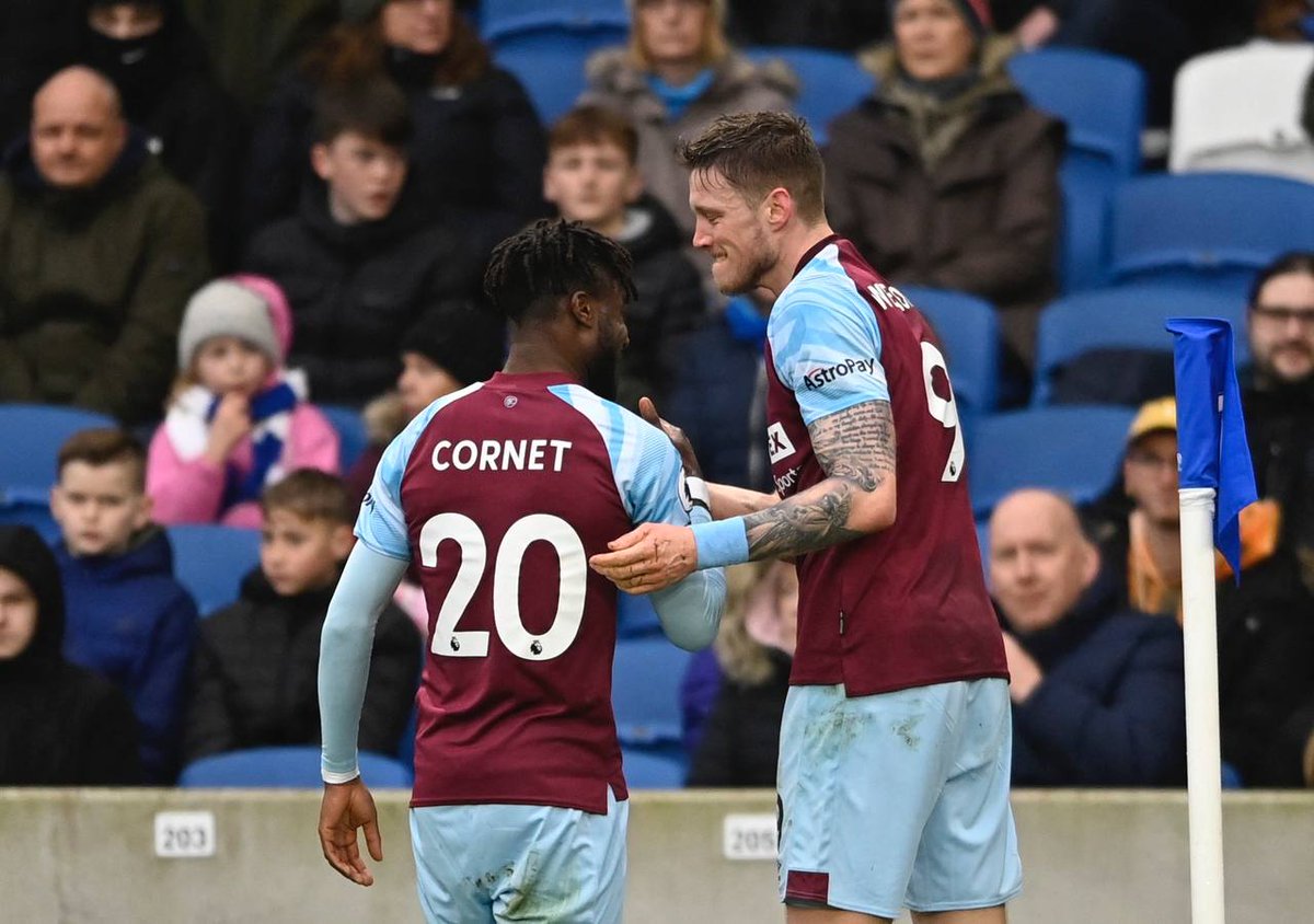 BURNLEY QUINTET DOUBTFUL FOR SPURS GAME