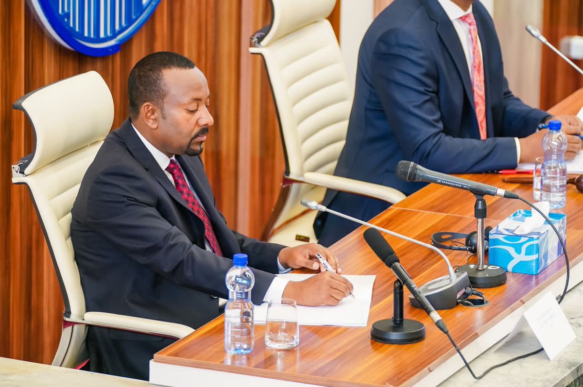 PMEthiopia's tweet photo. Inflation: We need to encourage family planning, take steps to prevent businesses from stockpiling key commodities, and boost consumer confidence while seeking to keep costs down.
#PMAbiyresponds https://t.co/BuTKFKoMZc