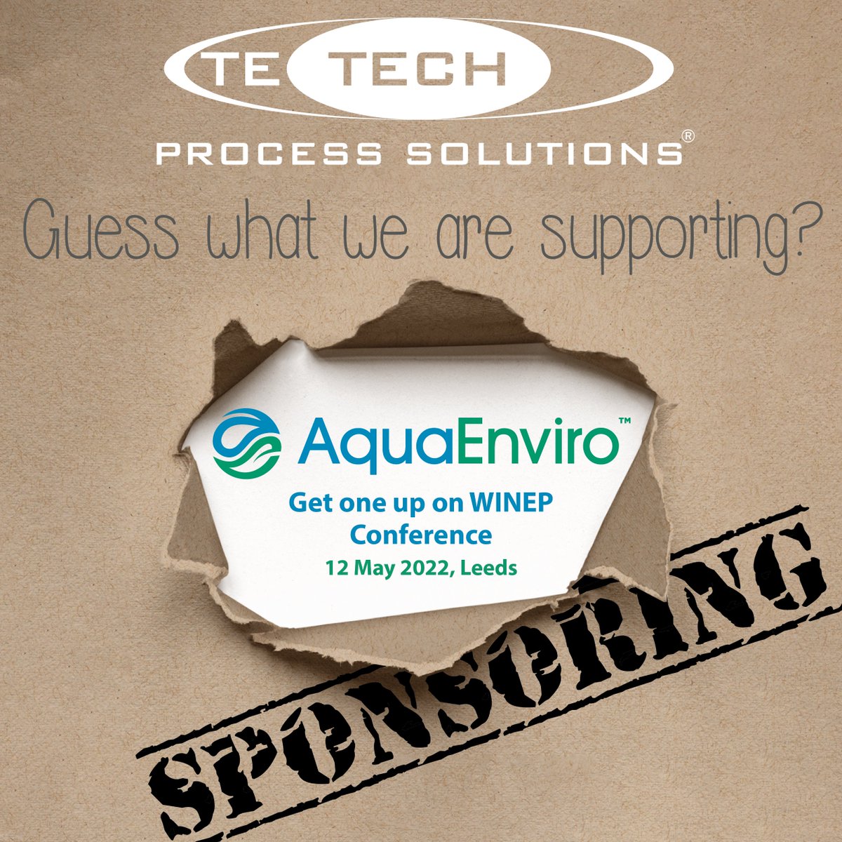 te_tech_process's tweet photo. We are proud to be supporting @aquaenviro 'Get one up on #WINEP' which will examine the impacts of CIP from the perspectives of regulators, consumers and water utilities – looking ahead to key issues for the next Price Review.
Watch this space for more information..... https://t.co/FCN1Ivd5J8