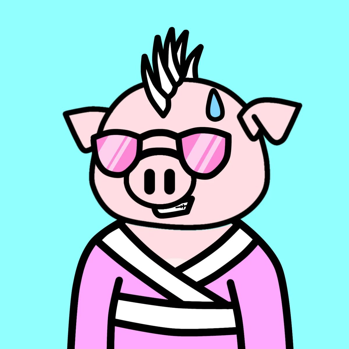 goofypigs's tweet photo. GoofyPigs 🐷🚀 #24 available on @opensea 

GoofyPigs is a collection of 5,555 unique pieces of collectible art, living on the Ethereum-compatible Polygon Network.

💲Get one just for 0.01 ETH💲

Collection link in my profile Bio!

Follow @goofypigs for more!
_
#nfts #nft #nftart https://t.co/qLJ0vQSslB
