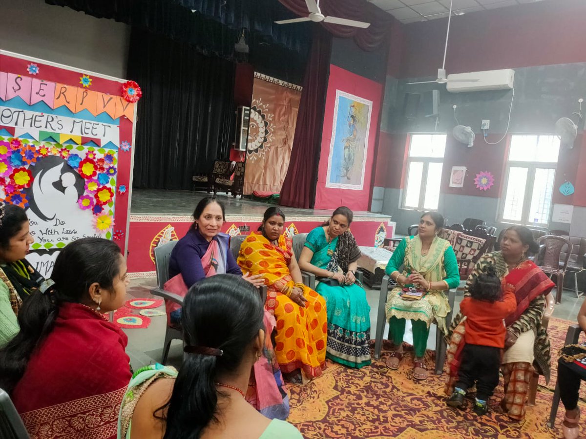 RPVVSHALIMAR's tweet photo. "God couldn't be everywhere so He created mother."

INTERNATIONAL MOTHER TONGUE DAY celebrated at SOSE, Shalimar Bagh as MOTHER'S MEET and PTM with full fervour under the able guidance of Ms. Sarita Batra, Principal. 
Some glimpses..
@Dir_Education @msisodia @BatraBagh https://t.co/zFTEzqICMz