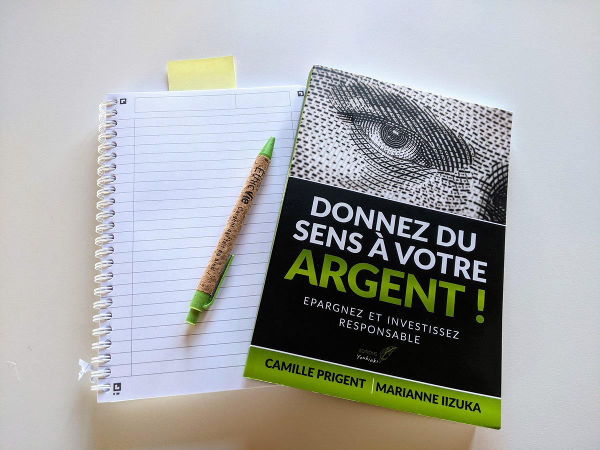 Il est arrivé ! 🤩 Le dernier livre de <a href="/camille_prigent/">Camille Prigent</a> et @Marianne_IIZUKA qui traite de l'épargne et de l'investissement #responsable. Si vous souhaitez en savoir plus sur cet univers fascinant, nous vous invitons à le lire !

#vendredilecture #epargne #investir #ethique