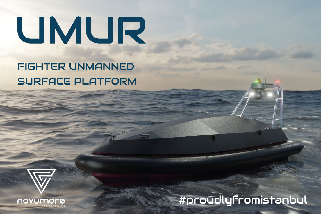 UMUR | Fighter Unmanned Surface Platform
Umur F-USV is a patrol boat that can operate in all sea conditions. 
For more information contact us! info@novumare.com.tr
#novumaretechnologies #unmannedvehicle #autonomous #autonomousvehicles #maritimetechnology #proudlyfromistanbul