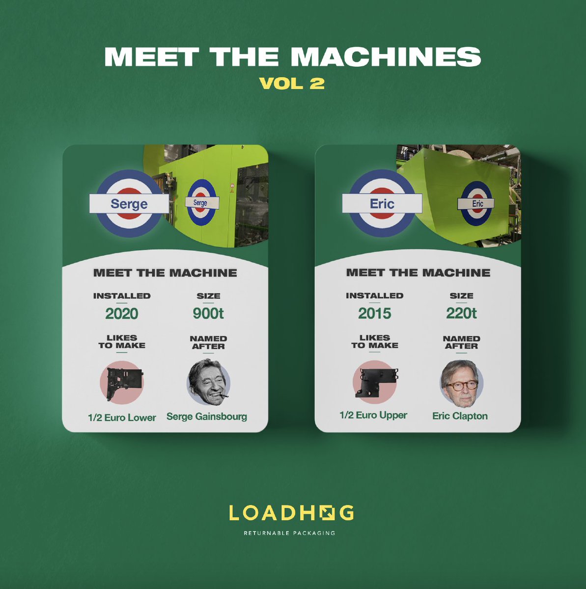 loadhogltd's tweet photo. A few months ago we started to introduce you to our machines - it's now time for volume 2 ๐
Say hello to Tina, Keith, Serge and Eric ๐๐ป
#MeetTheMachine @uk_engel https://t.co/8lUzdufxN3