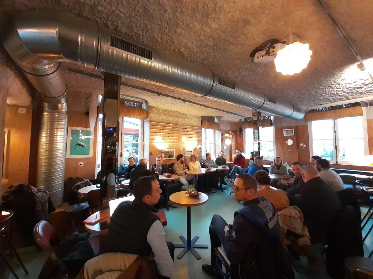 _Atlansun_'s tweet photo. [LIVE ☕️] Aujourd'hui c'est le premier petit déjeuner Atlansun de l'année 2022 à #Rennes !  🥐

Nous sommes ravis d'avoir pu accueillir les membres rennais du réseau et nos partenaires pour un moment d'échanges autour du solaire ! 🌞

Prochain petit déjeuner à #Angers ! https://t.co/y27pWsM8nN