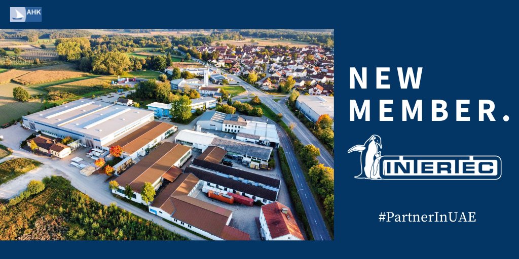 AHKuae's tweet photo. #Welcome to our #NewMember INTERTEC-Hess GmbH, the global market leader in unique solutions for the reliable protection of highly sensitive field instrumentation. #PartnerInUAE #PartnerWorldwide https://t.co/xEFmLOUMXe