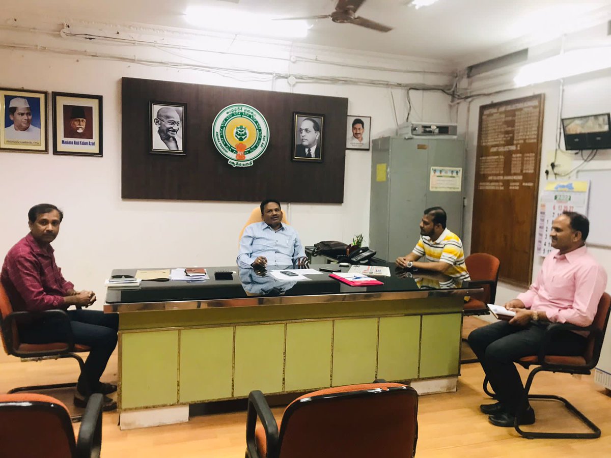 AP_Skill's tweet image. Had Meeting with #MagicBusFoundation team by Sri MKV Sreenivasulu Joint Collector (A&amp;amp;W) and @AP_Skill Team for Conducting various Trainings in #Dhone Constituency @kurnoolgoap