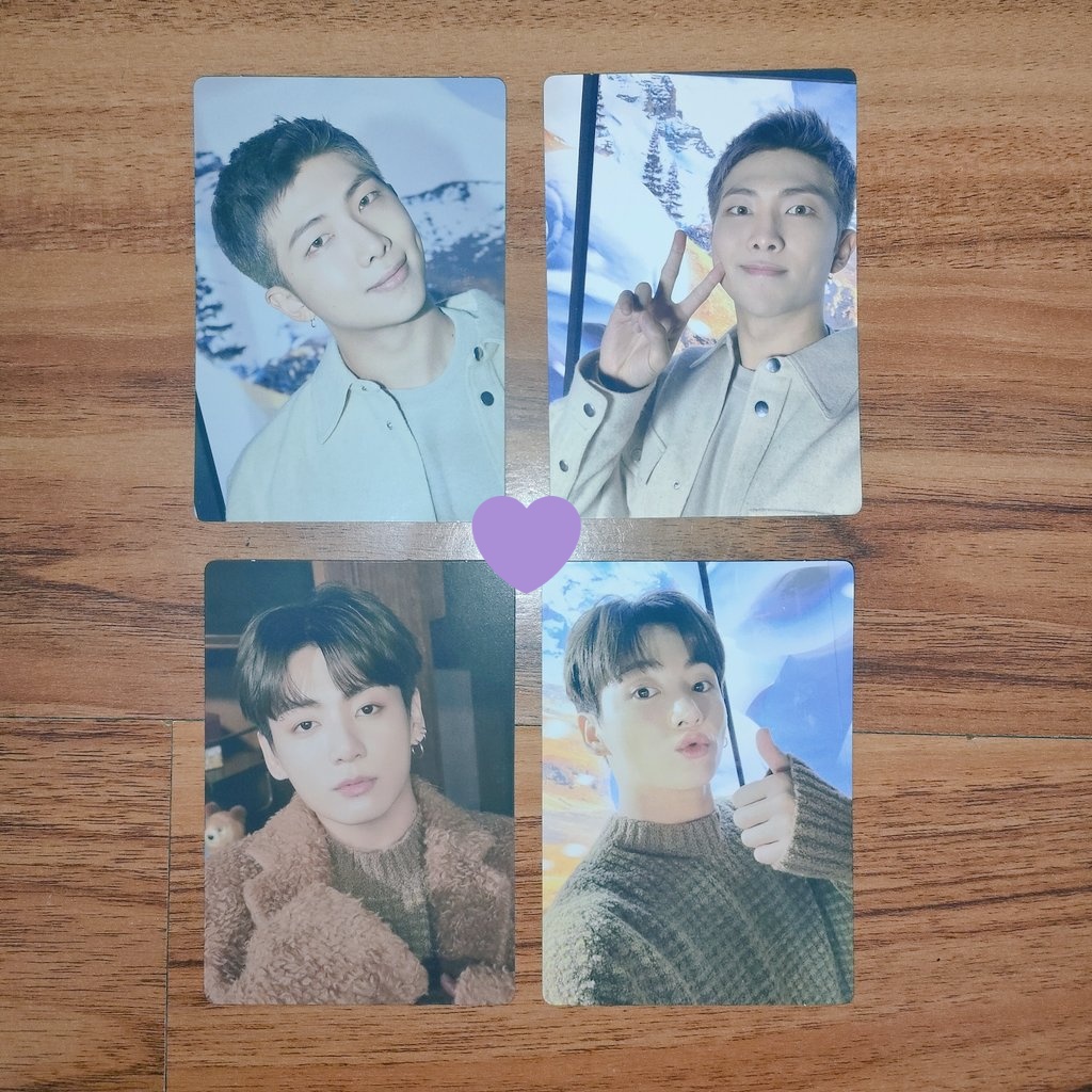 pinkmaknae13's tweet photo. my bbs π¨π°
thank you so much @AnneJellyPH for my namkook holiday special box gifts 1 & 7 photocards π #Anne_Feedbacks https://t.co/3n2Oi1Xnxu