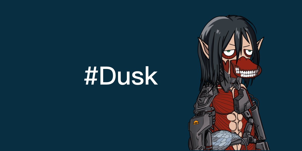 Titan #Dusk LIVE 🚀🚀🚀
↓
metadusk.io/blindBox
⏰23/2 12:00 UTC 
#NFTs #NFTCommunity #Metaverse