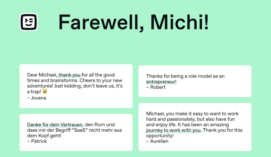 swat_io's tweet photo. Unser Gründer und Captain Michael Kamleitner zieht sich zurück und übergibt die Geschäftsführung an Johannes Nagl. Wir freuen uns, unter Johannes' Flagge zu segeln und wünschen Michael weiterhin alles Gute als Captain unseres Schwesterschiffs @walls_io. Arrr! 🏴‍☠️ ⛵️ https://t.co/qZcrwKQAVq