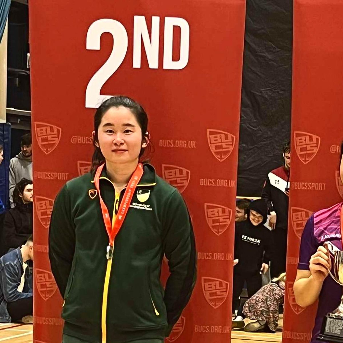 <a href="/kirby_ngan/">Kirby Ngan</a> WS Silver 
A thrilling semi and final, what a talented player so much skill and determination! After such a long day of match after match her character shon through, we’re so glad to have you at Notts 💚💛