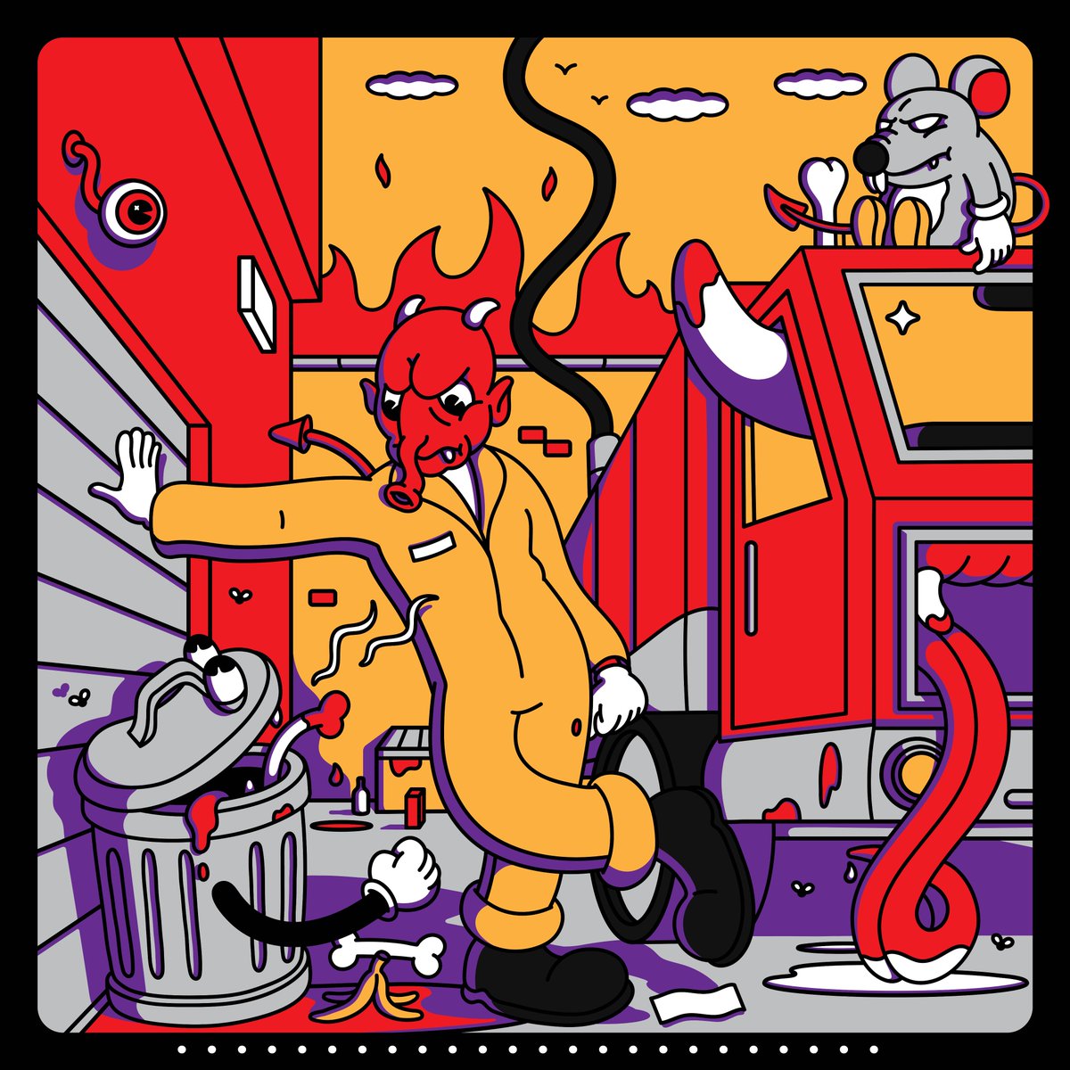 FugaziDr's tweet photo. Newest entries from my "Work Is Hell" series.
#workishell #art #satan https://t.co/pvjjrVGxHy