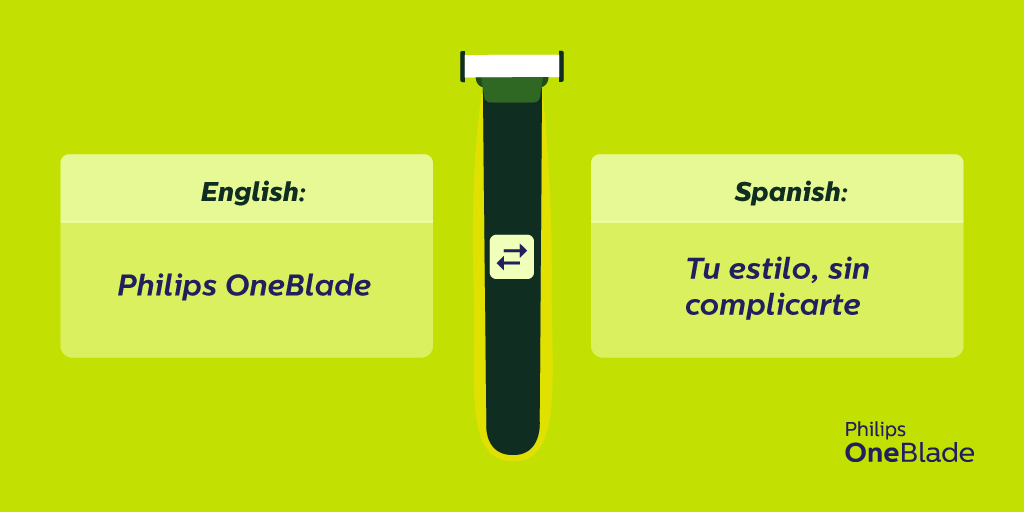 No existe una mejor manera para traducirlo. #OneBlade, más allá de lo común. 🪒