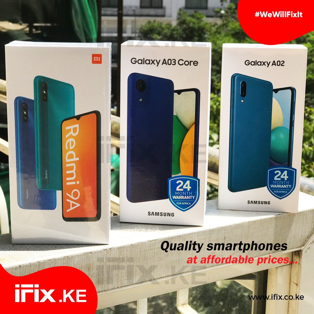 ifixkenya's tweet photo. Quality smartphones at affordable prices #screenreplacement
#Phoneshop #phonerepair #laptoprepair #Nairobi
#Kenya #lowerfoodprices  #RutoReturnOurFood  #TukutaneMlimani https://t.co/5KGorkYCzn