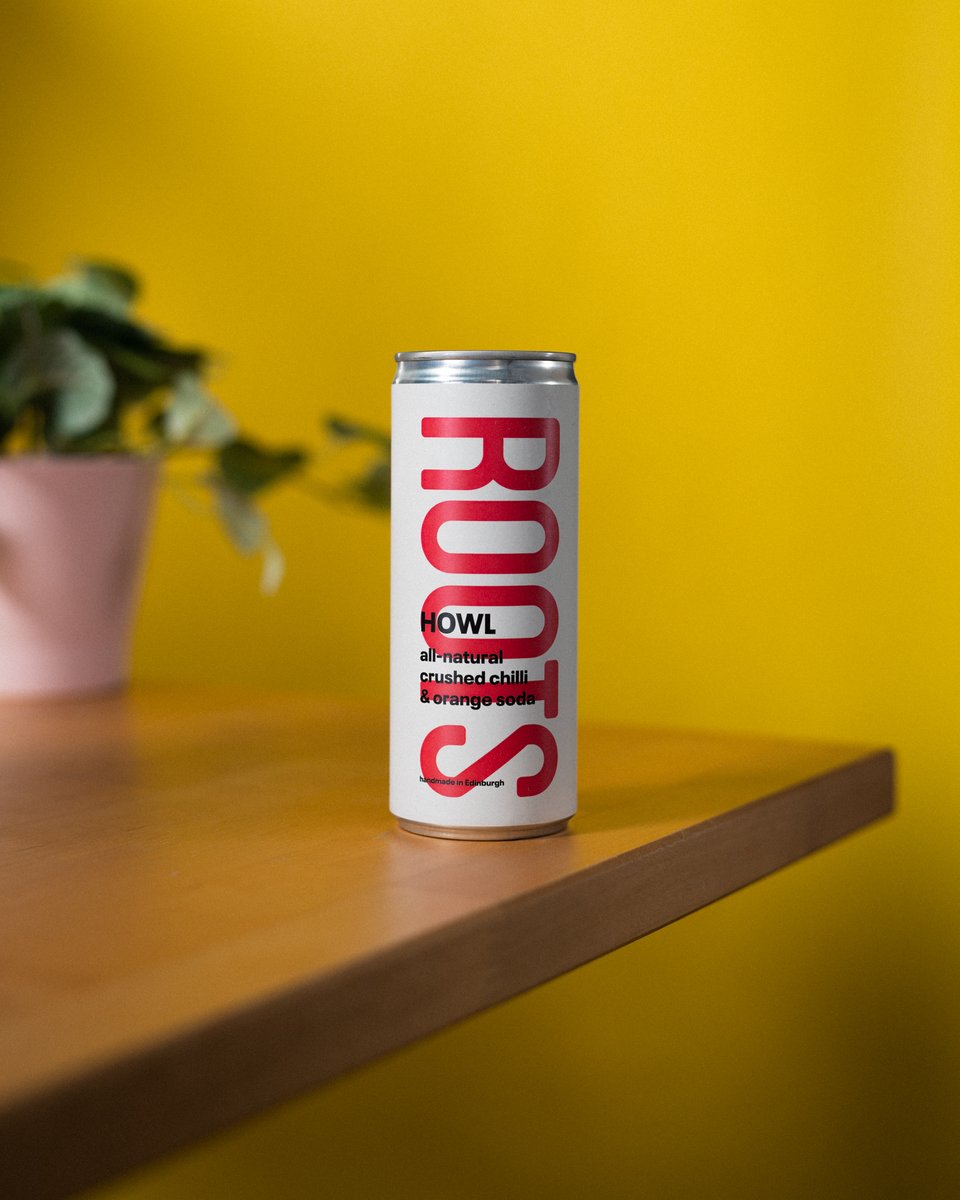 Comes with ingredients! Our crushed chilli and orange soda is made from real ingredients. No concentrates, artificial sweeteners, flavours, colours, or preservatives.

Grab a pack from our online store shop.rootssoda.co.uk! There’s free delivery for Edinburgh residents too.