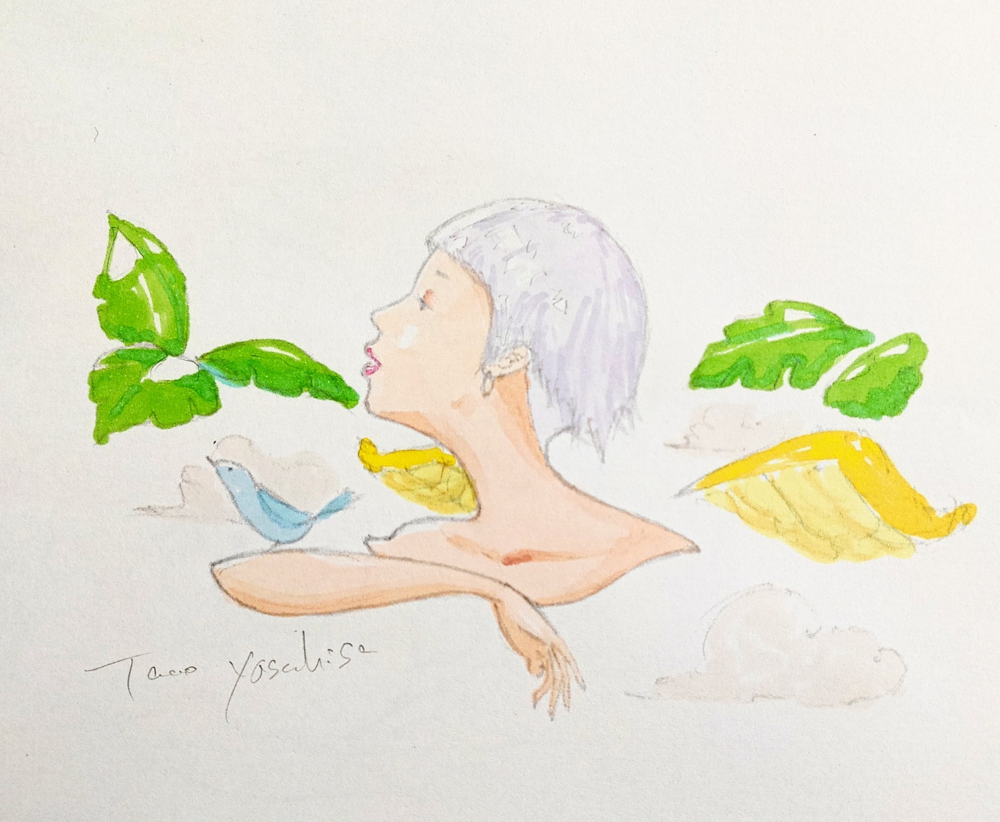 Tano Yasuhisa 空想画家 淡いむらさき色の髪 Art Illust Illustration Illustrator アート イラスト 絵 現代アート イラストレーター Kawaii かわいい 絵描き T Co Pvdok62bpe Twitter