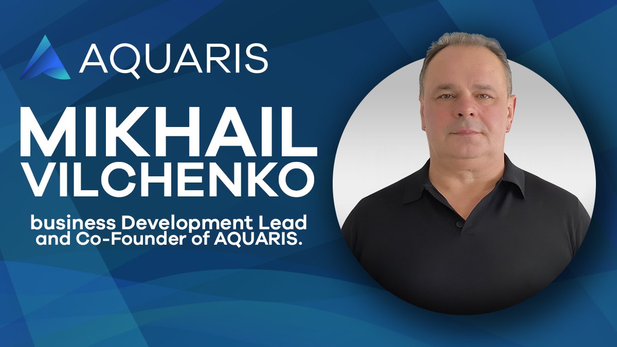 AquarisToken's tweet photo. 👍 Mikhail has thirty years of experience working in the fish industry, formerly dealing with sales, production recycling operations of seafood products.  📈
🐬 Strong team is the key to a successful business! https://t.co/5JKYLRDbx1