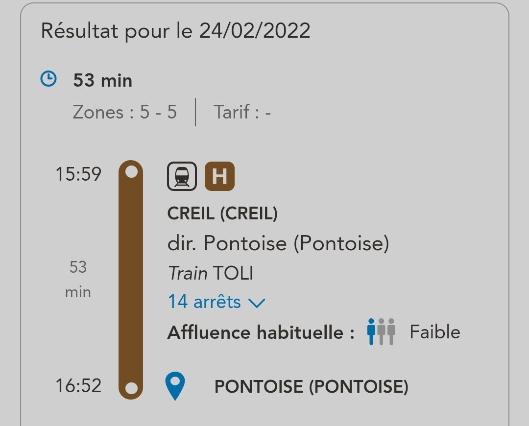 DumortierCergy's tweet photo. @LigneH_SNCF Dans l'après midi ce jeudi. https://t.co/DK1b4WQNYt