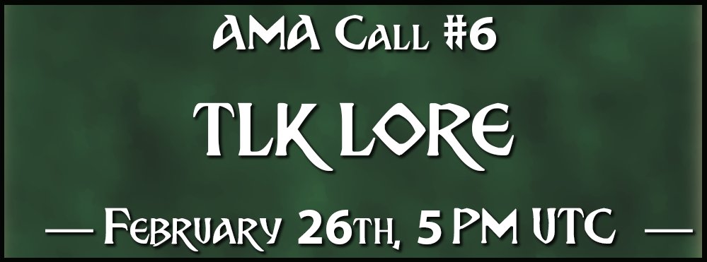 TheTLKProject's tweet photo. Learn more about The Lost Kingdom lore in our 6th AMA call on February 26th at 5PM UTC.

Don't miss it! But we'll record it anyways just in case you do.

→ https://t.co/GvLCQqoyEJ
→ https://t.co/x7ky70XhwV https://t.co/lM9yIfSoXL