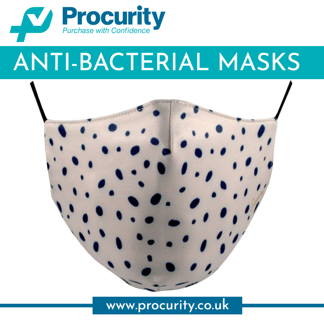Procurity1's tweet image. Our fabric face masks are made with anti-bacterial fabric that helps to protect the wearer from bacteria. Our high-quality fabric masks are designed for comfort with adjustable ear loops. Shop now 👉 procurity.co.uk/product-catego… #masks #wearamask #safetyfirst #staysafe #coronavirus