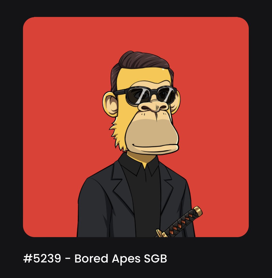 TAngelov2's tweet photo. I can’t let this Yakuza Ape to past away.Welcome to my jungle 🥳🚀🍌@BestFtso @kings_strategy @SparklesNFT https://t.co/a0zDZLIFqc