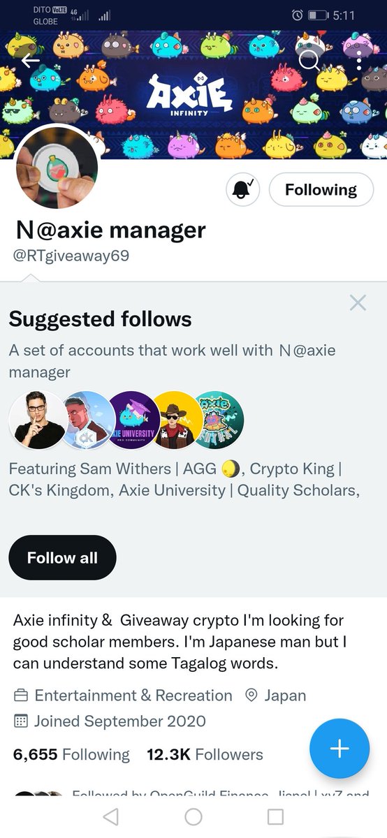 JZcute08's tweet photo. @RTgiveaway69 Done 👌 God Bless You too 🙏 https://t.co/4TDPkHACK4