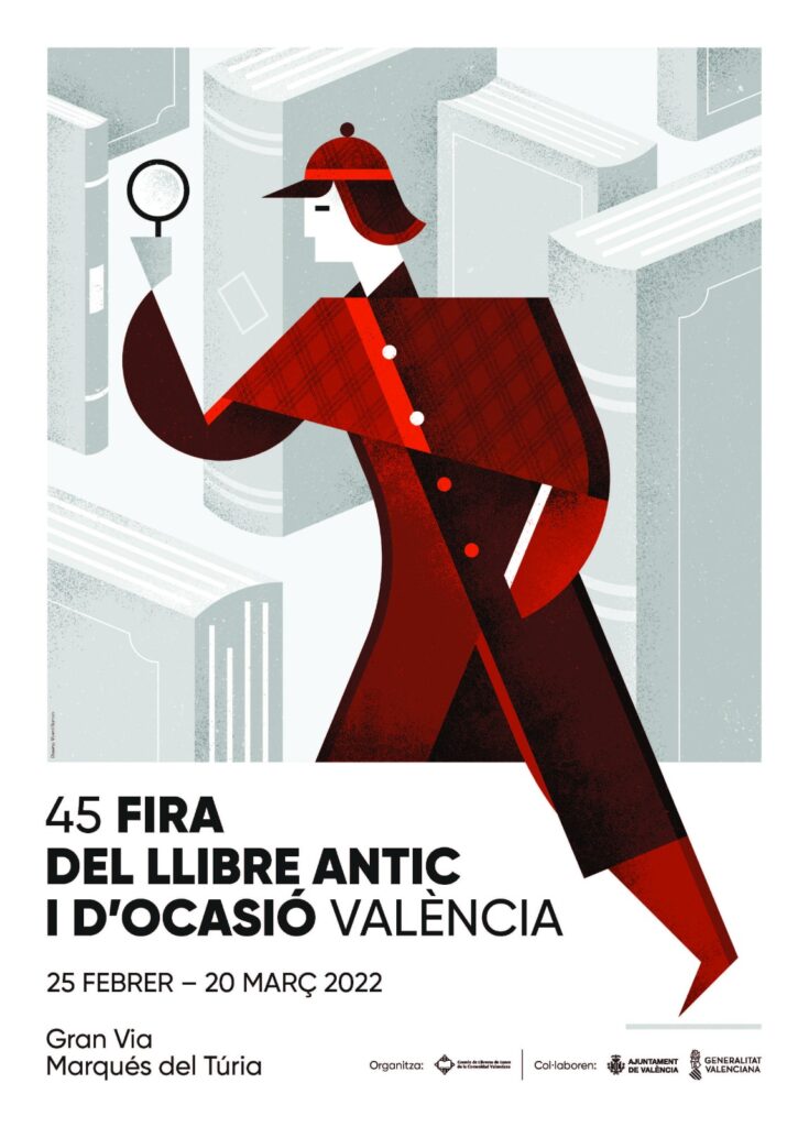 DissenyCV's tweet photo. En breve arranca en València una nueva edición de la Fira del Libre Antic, que cuenta con imagen a cargo del diseñador Vicent Ramón @1_Vicent_Ramon
https://t.co/VgXXCzipO2
#diseno https://t.co/wGxC6Ujvq7