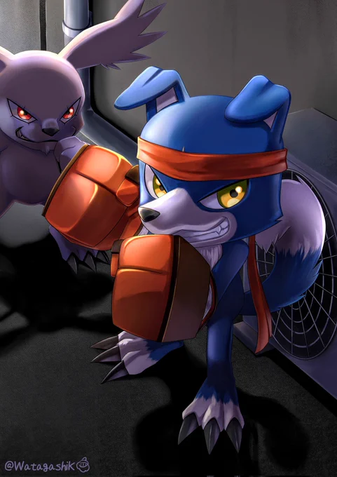 ガオモン#デジモン #Digimon 