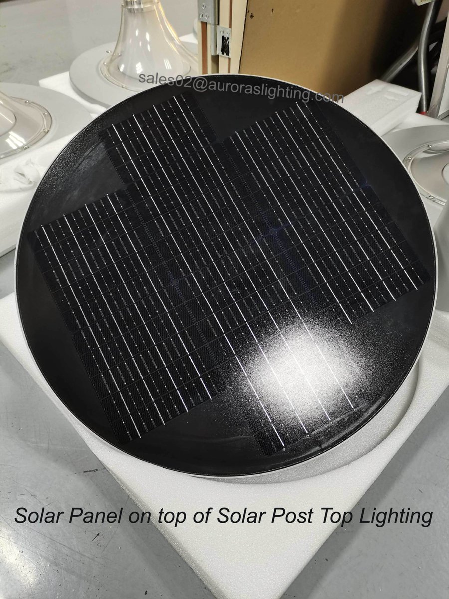 lynlau6's tweet image. Solar Post Top Light- Warm White/Cold White adjustable by remote control, motion sensor integrated~~
Contact: Lyn Lau
sales02@auroraslighting.com
WhatsApp/Wechat: +86 18575789323
#solarpole #solarpost #gardenlight #solaroutdoor #outdoorlighting #solarenergy #solarpv #solarpanel