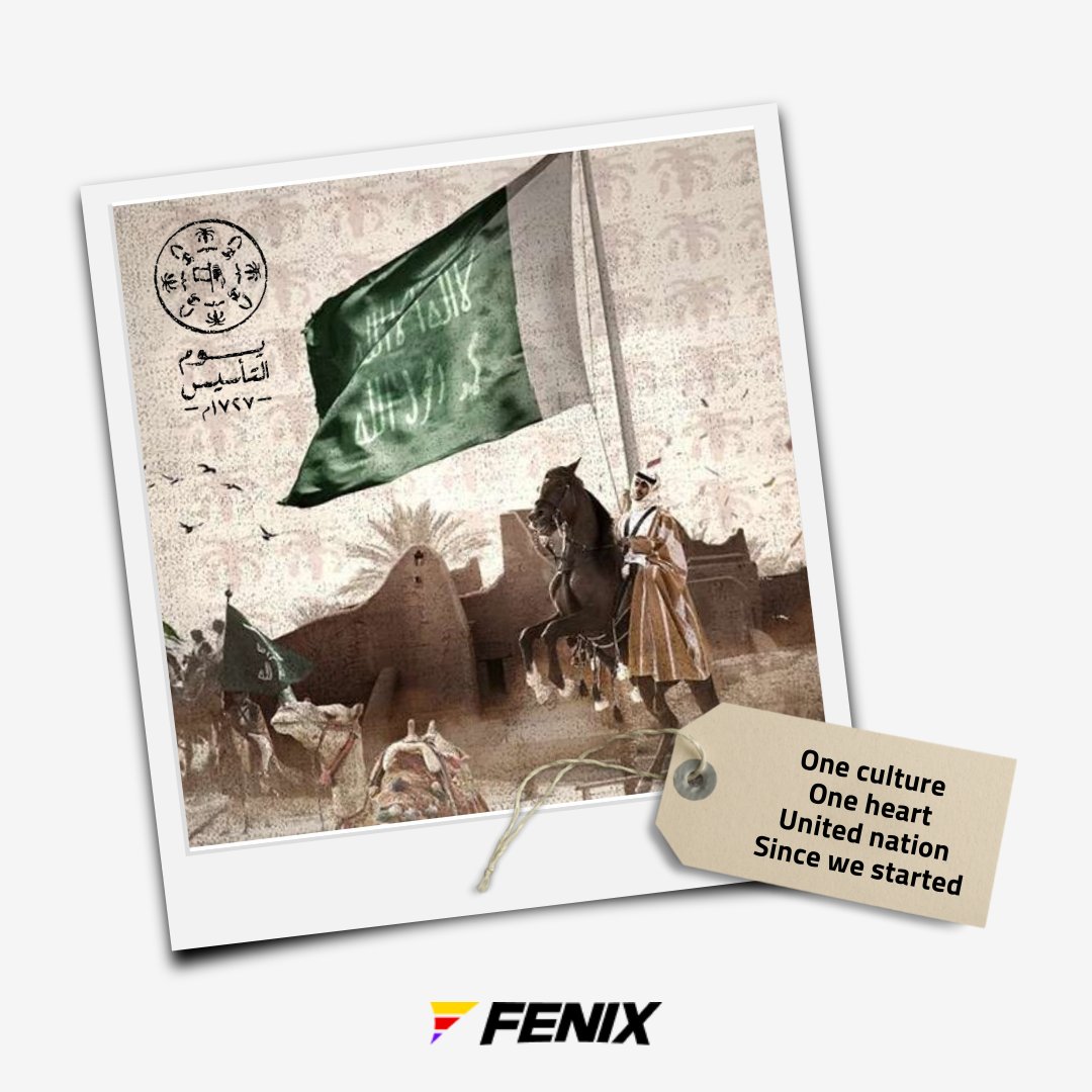 Celebrate Saudi Founding day with FENIX!
#KSA #SaudiArabia #FoundingDay #FoundingDay2022 #SaudiFoundingDay #SaudiFoundationDay #FENIX