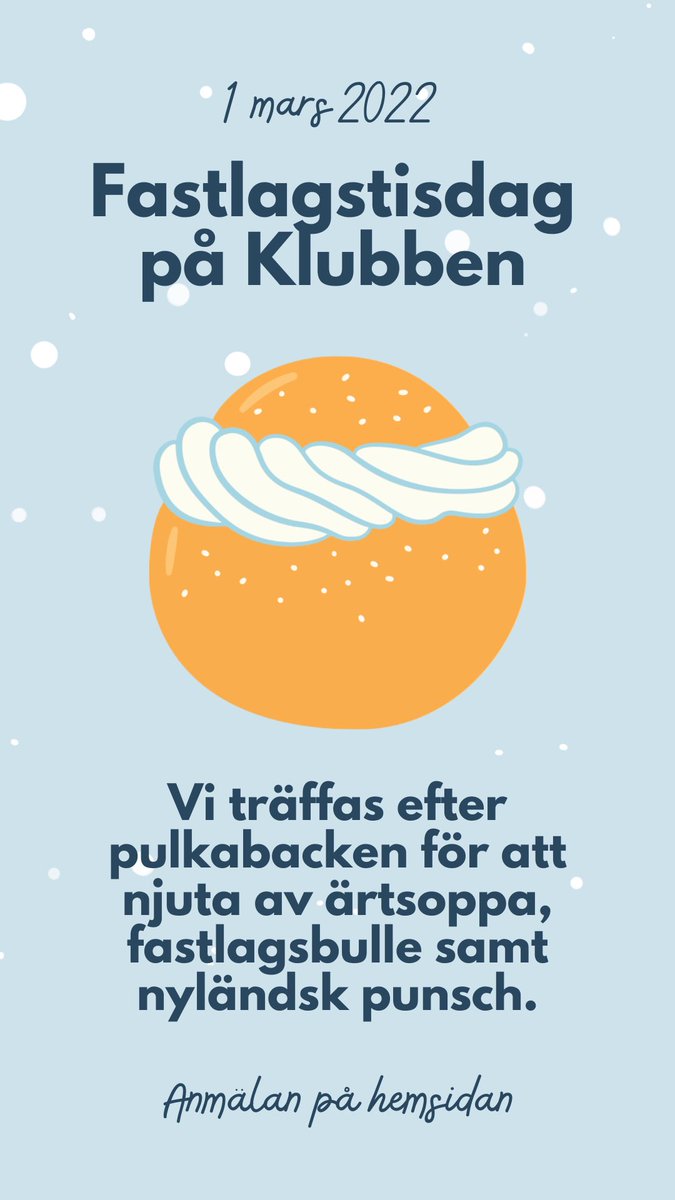 NylandsNation's tweet photo. Nästa tisdag är det fastlagstisdag på Klubben! Kanske det till och med blir lite karaoke efter soppan..? https://t.co/IoY55nDIYX