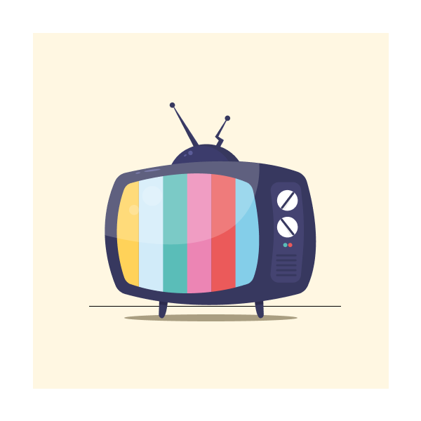 Namlah__0's tweet photo. Day 52: TV
#100DaysOfVector
#vector #vectorart #illustration #uist202 https://t.co/YQNRiZAri5