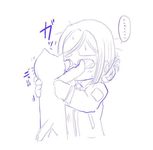 ネコと艦娘
 #猫の日 
#艦これ 