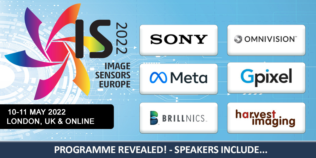 ImageSensors's tweet image. Hear from over 20 vision system experts, across two days and network with over 200 representatives from the supply chain. Take a look at the 2022 programme via bit.ly/3BDwIP2 #machinelearning #imagesensors #sensors