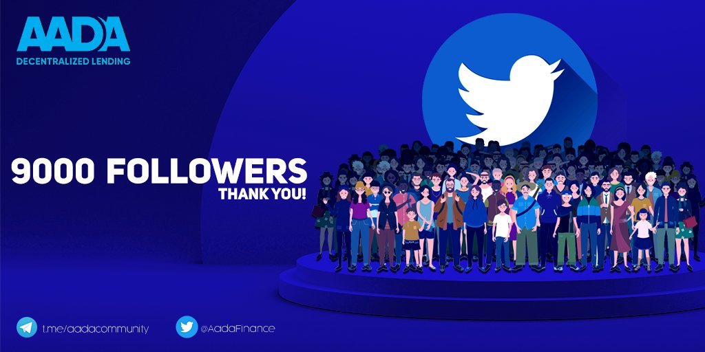 🤘More and more and more!

Thanks for being part of our journey.

💎 Aada Finance links: linktr.ee/aadafinance

#Cardano #DeFi #Aada