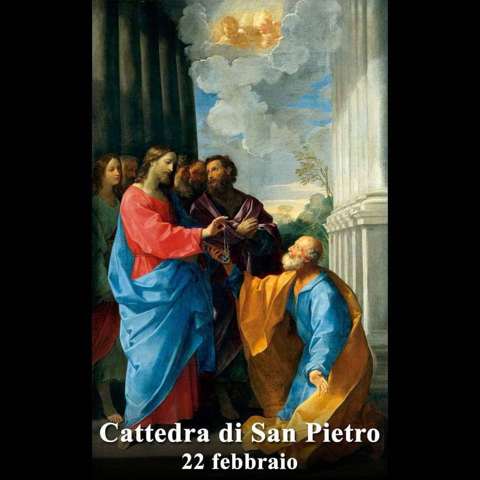 NicolNavarra2's tweet photo. Festa della Cattedra di san Pietro Apostolo, al quale disse il Signore: «Tu sei Pietro e su questa pietra edificherò la mia Chiesa».
#cattedra #sanpietro https://t.co/yRDXsATlfu