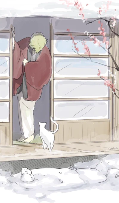 猫の日再掲🐈
うぐいすまるも一緒 