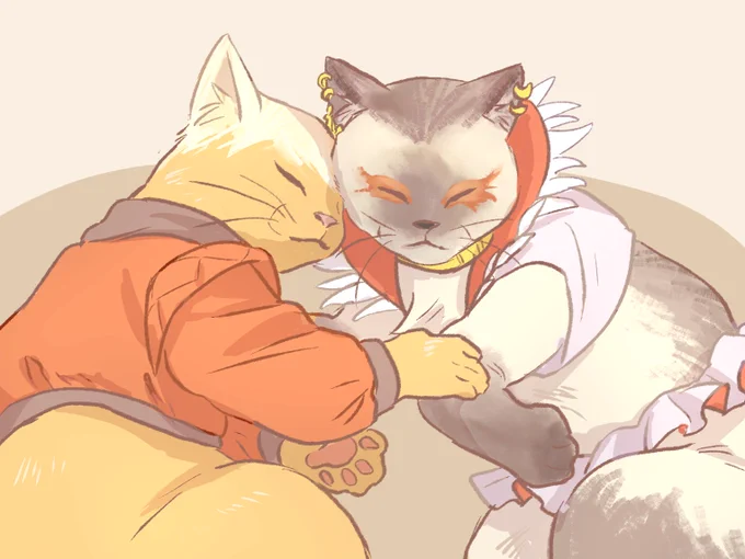 🐱ヴァルロバ
#猫の日 