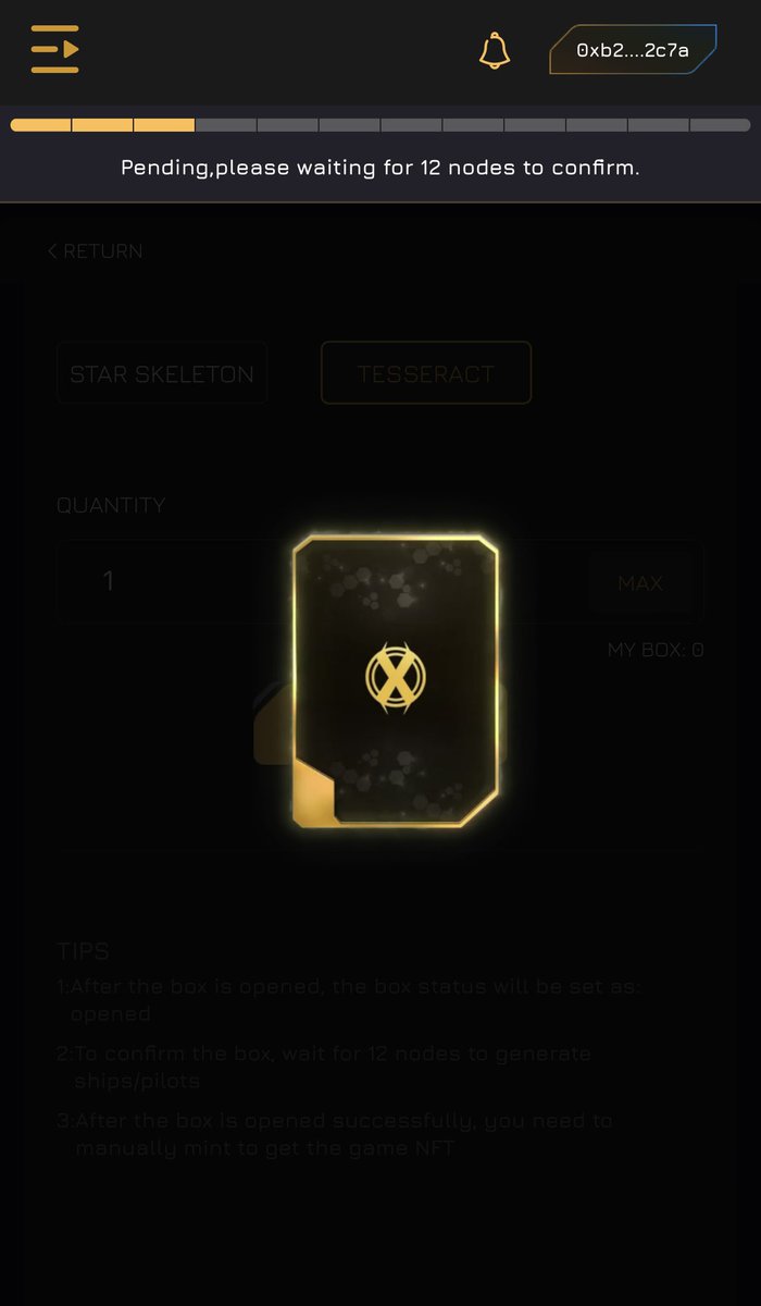 81damo's tweet photo. Many many thanks to @XMetaverse_ for this 2nd Tesseract which gave me an Interceptor !! #XMetaverseArmy

#XMetaverse is a #P2E 3D Space Multiplayer Online Game developed on #BSC by LCBC technology Co.

TG : https://t.co/9BOkRSYNOI
DC : https://t.co/S5eXA64xp6

#GameFi #HappyDaMo https://t.co/bDsLaInRRM