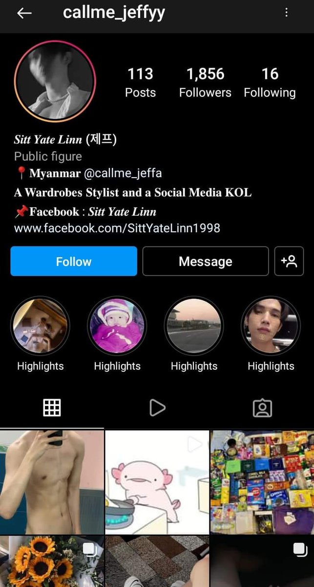 ywpb_rkthmmfp's tweet photo. Calling everyone to report ‼️
This one boy from Myanmar is using Jeff's pics and name and posting adult content and disgusting things on twitter ‼️He's literally pretending to be Jeff also on Facebook and Instagram ‼️Please take action @RookieThailand #nathadej #หมี่เย็นเพิ่มเส้น https://t.co/AwQFBLwMa8