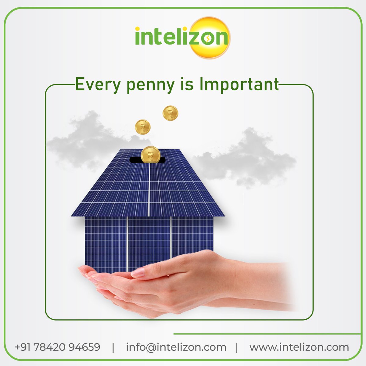 IntelizonEnergy's tweet photo. A penny saved is a penny earned, Save money with  Intelizon's energy efficient products.
These products are made with a combination of lithium-ion battery with solar, led,BLDC fans and advanced technology. 
#solarenergysystem #solarpower #solarpowersolutions #solarpanels https://t.co/IXDopwgCW9
