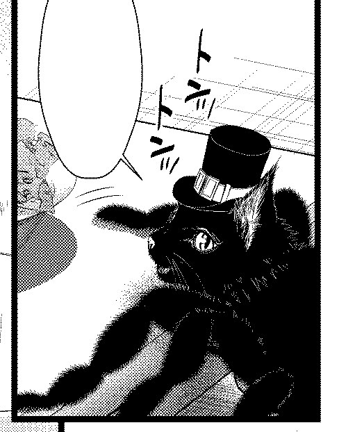 猫の日らしいので、蜘蛛猫さん。
#魔術師シルヴァンの店 