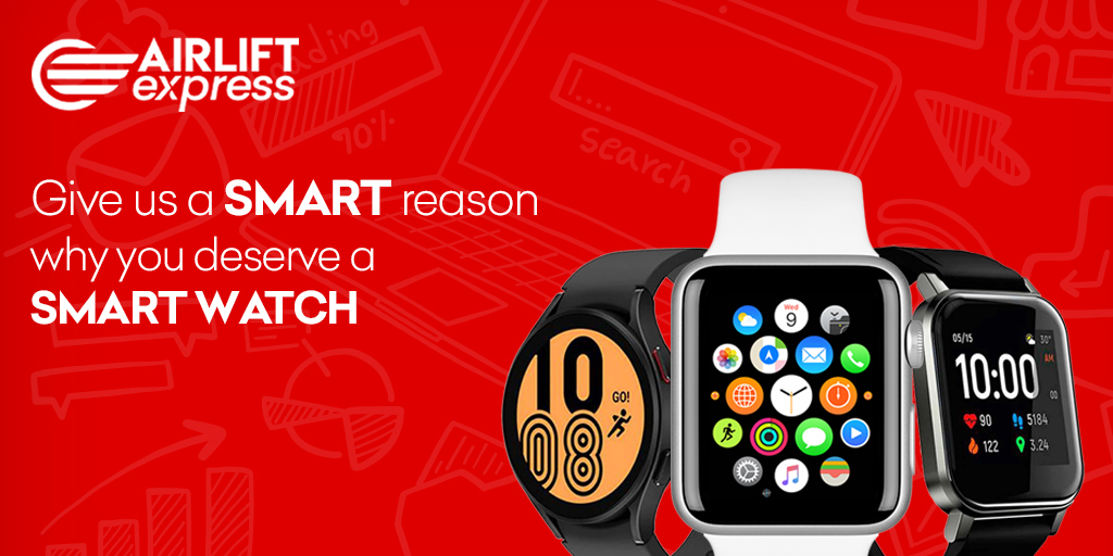 airlift_pk's tweet photo. Airlift is giving away smartwatches ⌚ to its smart customers 🧠 and all they have to do is tell us why they need it, like this post and Share this post with the hashtag #SmartWatchesforSmartCustomers! 🤷🏻♂️
T&C apply
#airlifttech #AirliftExpress #smartwatch https://t.co/f9w2V7kBPy