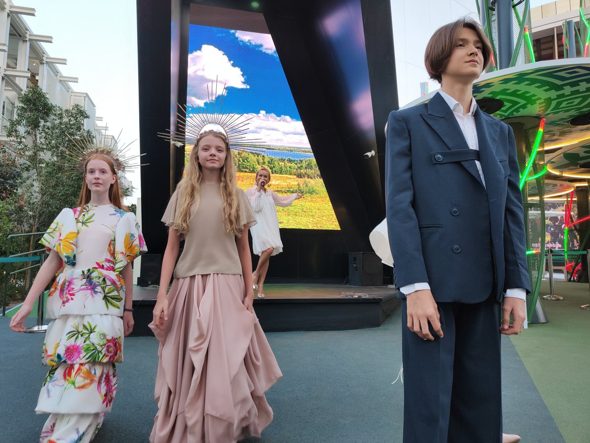 A fashion show of collections by designer Natalia Kudrina of KUDRINA brand takes place in the Belarus Pavilion at the World Exhibition EXPO 2020 on February 21, 2022. The fashion show is inspired by the United Arab Emirates and the World Expo 2020. #expo2020belarus #Expo2020Dubai